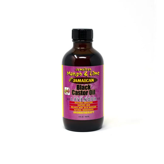 JML BLACK CASTOR OIL LAVENDER 4 OZ
