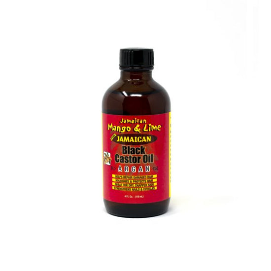 JML BLACK CASTOR OIL ARGAN 4 OZ