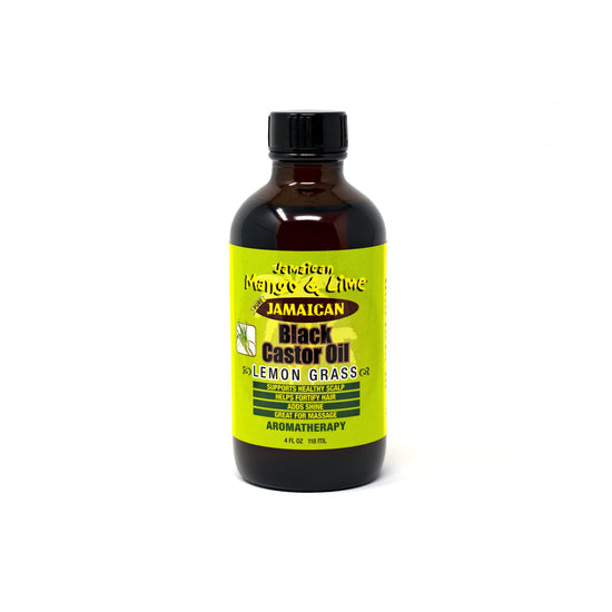 JML BLACK CASTOR OIL LEMONGRASS 4 OZ