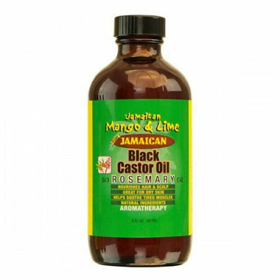 JML BLACK CASTOR OIL ROSEMARY 8 OZ