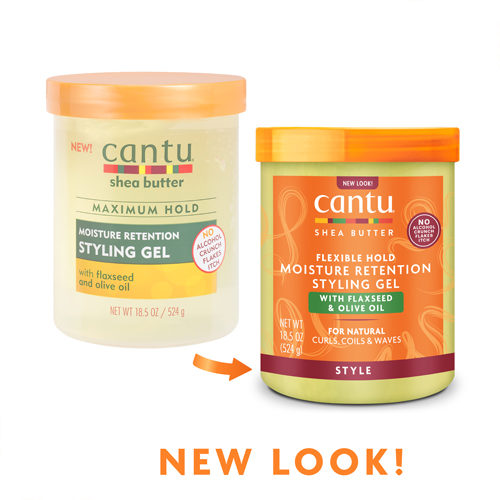 CANTU FLAXSEED AND OLIVE OIL STYLING GEL 18.5 OZ