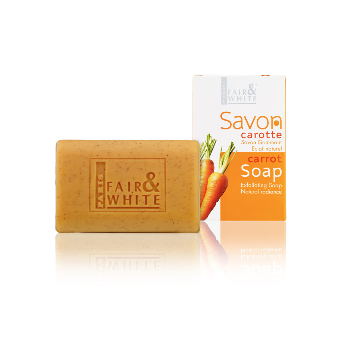 EXFOLIATING SOAP WITH CARROT OIL 200 G / 7 OZ