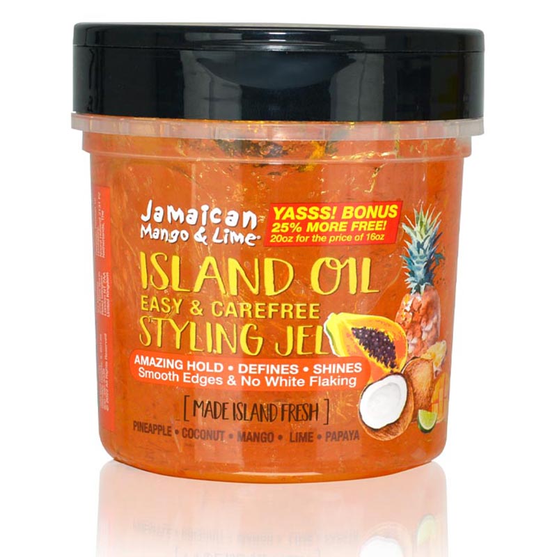 JML STYLING GEL ISLAND OIL 20 OZ