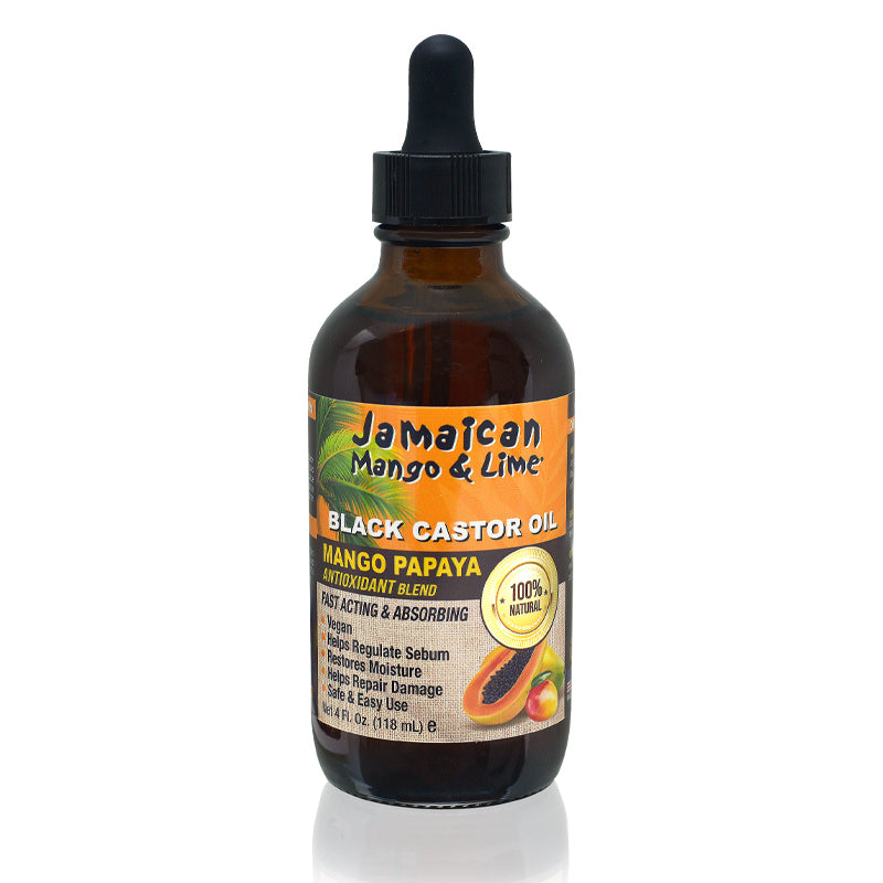 JML BLACK CASTOR OIL MANGO PAPAYA 4 OZ